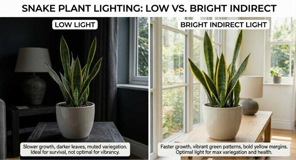 Can Snake Plants Survive in Low Light