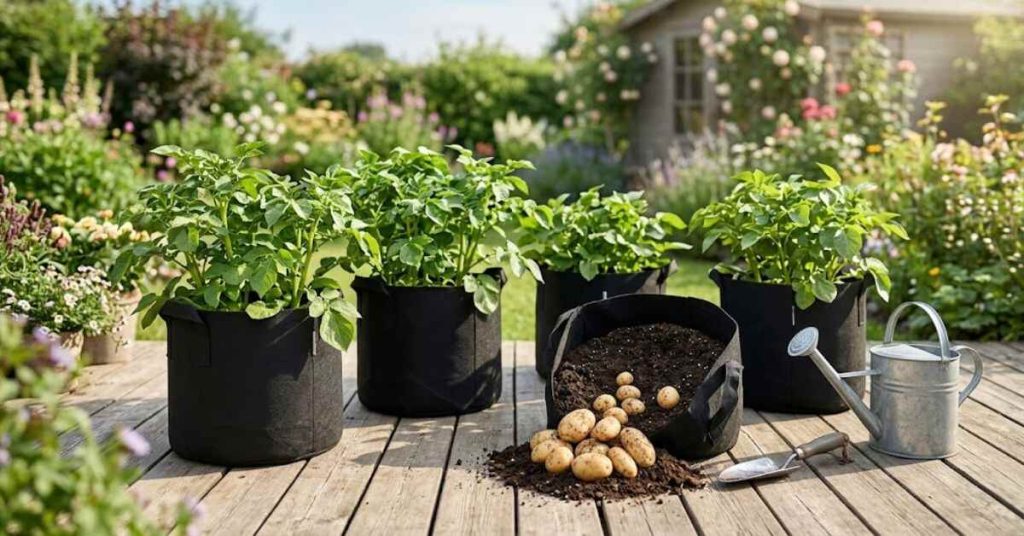 Can You Plant Potatoes in Contai