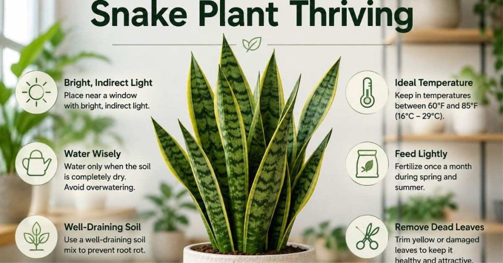 HowtoKeepaSnakePlantThriving