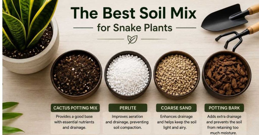 The Best Soil Mix for Snake Plants