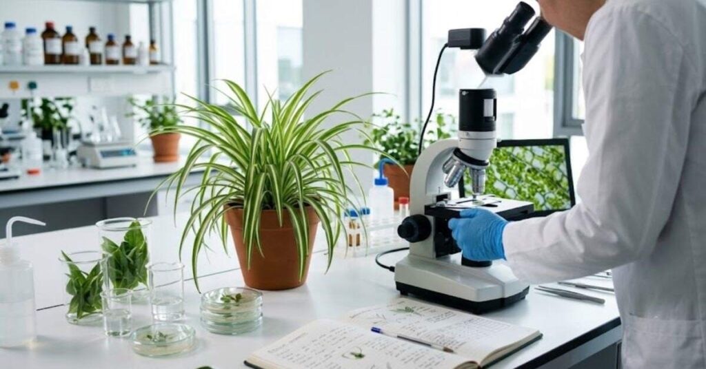 Chlorophytum Comosum Chemical Breakdown