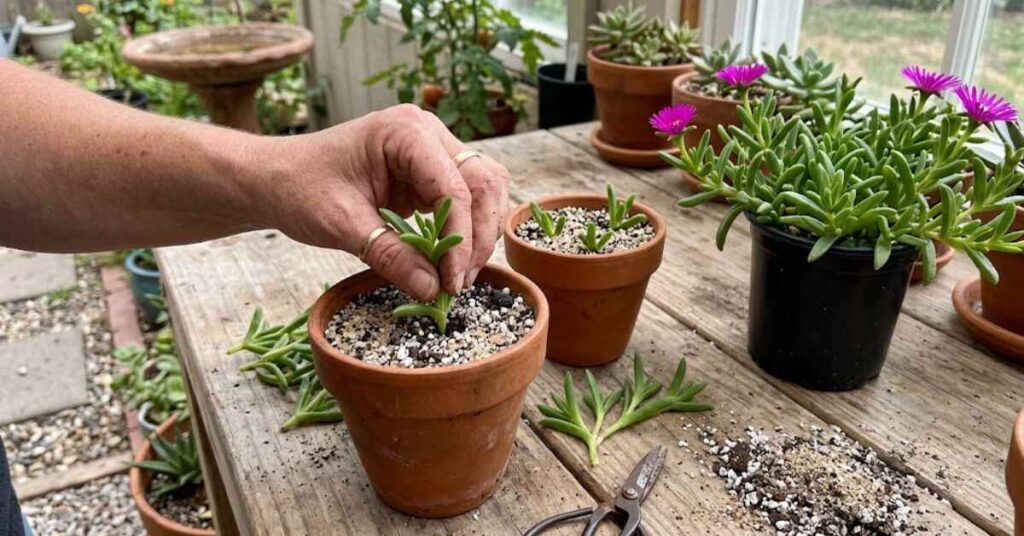 Propagating Ice Plant