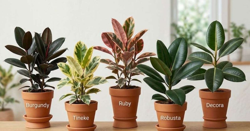 Choosing a Rubber Plant Variety