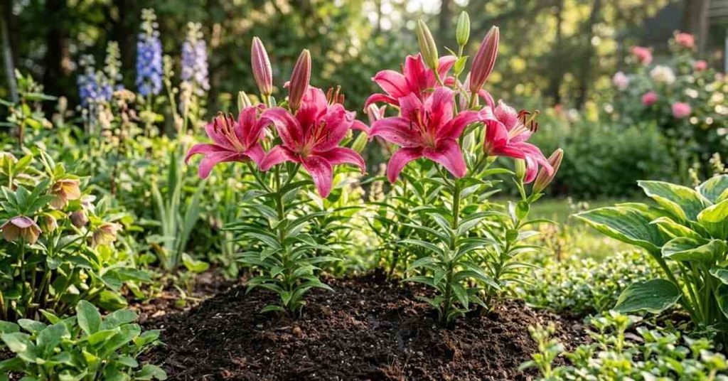 Light Requirements for lilly plant
