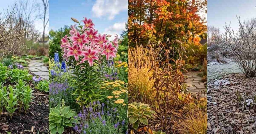 Lily Plant Care by Season